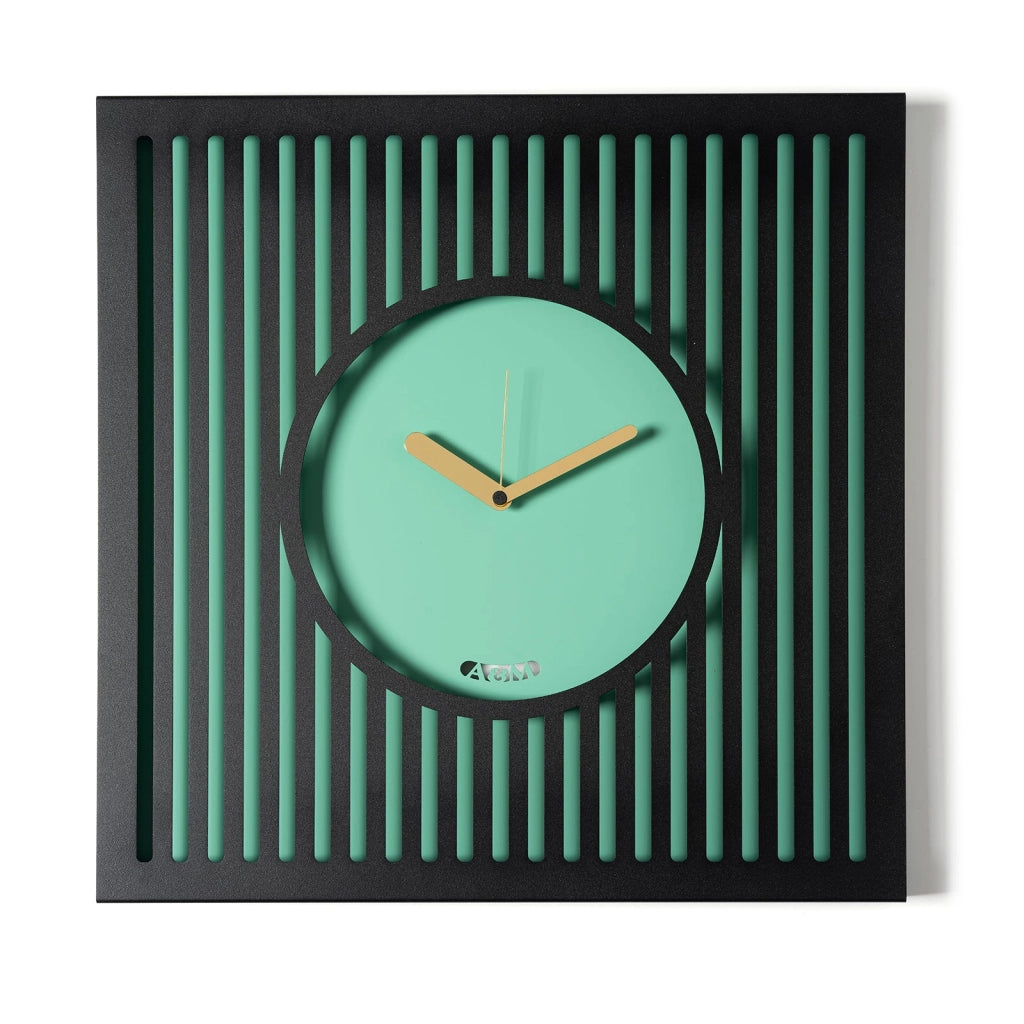 Orologio da parete elegante Tiffany grande Nero,petrolio