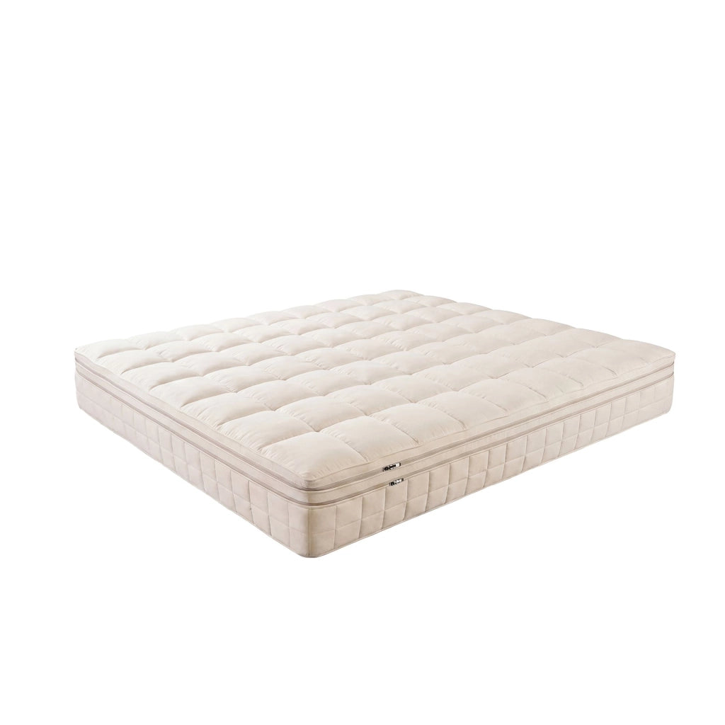 Materasso ibrido in lattice naturale con mini molle insacchettate Cooltex 160x200