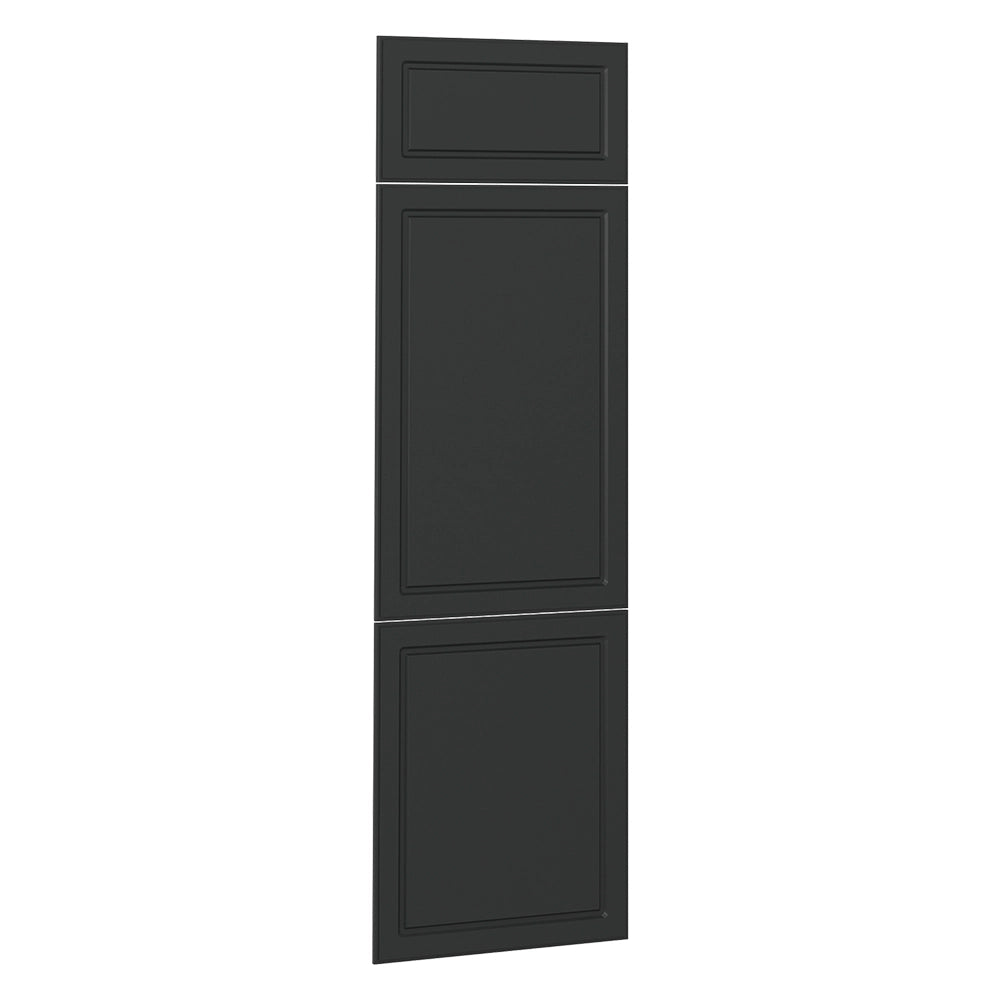 Vicco Frontale cucina Antracite casa di campagna 59.6 x 196 cm frontale del mobile per mobile per frigorifero