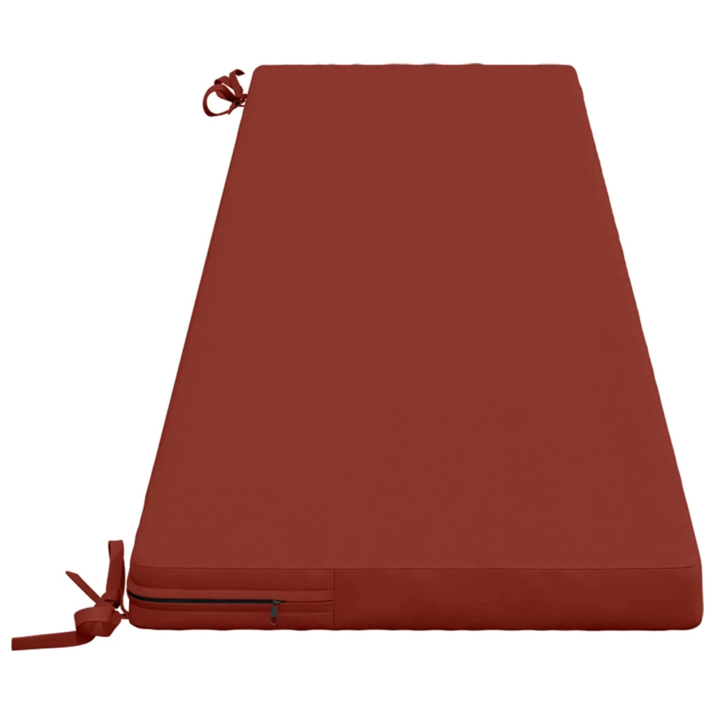 Cuscino per panchina SOEST 100% Poliestere Rosso 949154