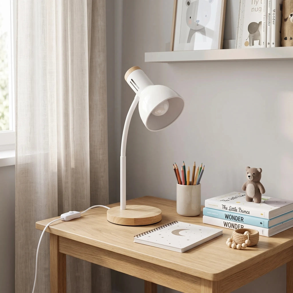 Lampada Da Scrivania Jnh046-1t White