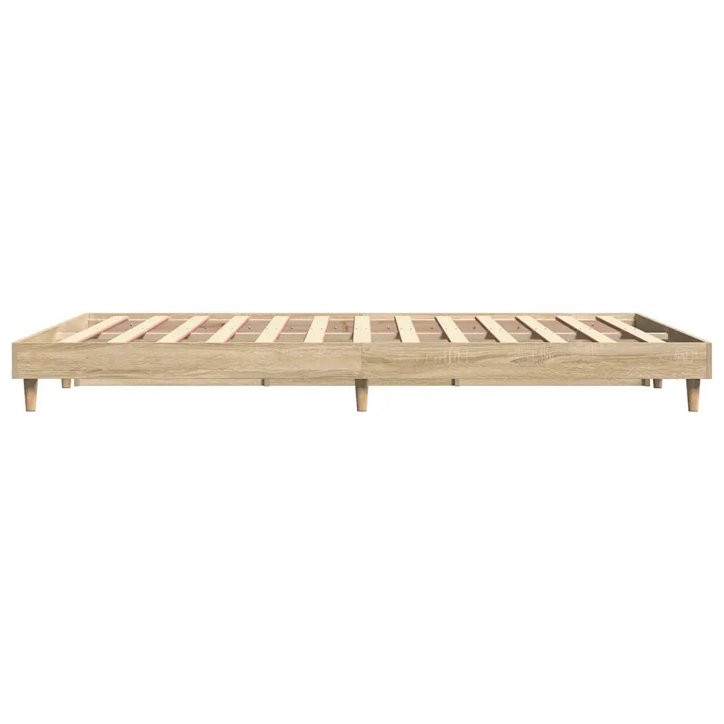 Giroletto senza Materasso Rovere Sonoma 140x200cm in Truciolato 832040