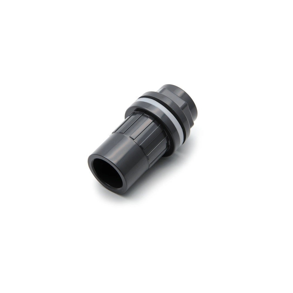 Aquariumline Attacco Serbatoio Bulkhead colore grigio ad incollaggio Ø25mm