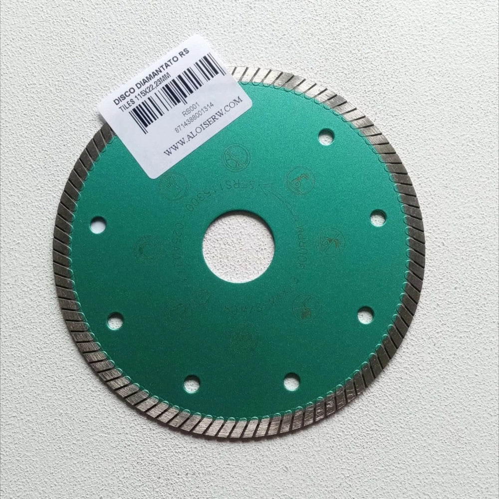 Sankyo rs 115mm disco diamantato universale per taglio piastrelle agglomerato granito