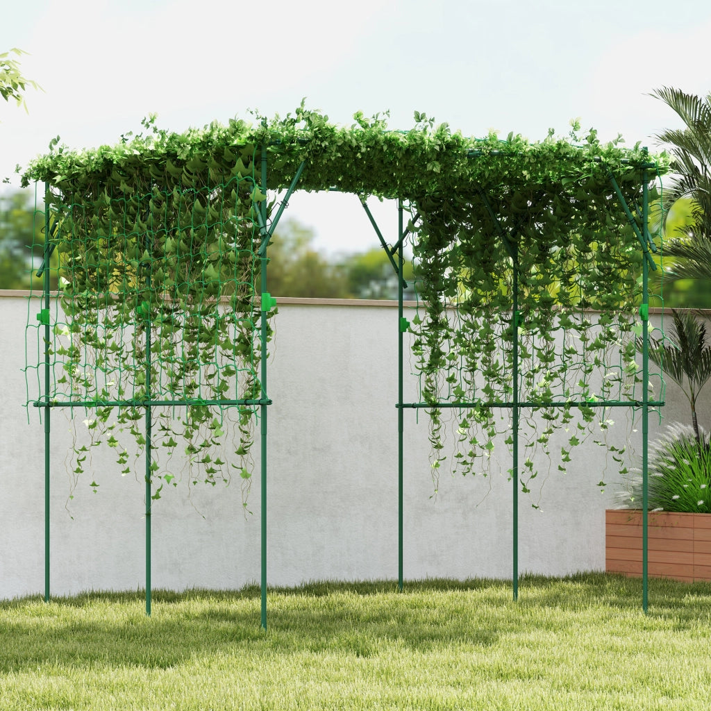 Griglia per piante rampicanti ¨C zephmum ¨C verde 223x223x223 cm