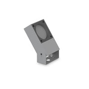Lampada da Parete Collezione SIRIO IP65 Finitura Grigia Metal/Vetro Ideal Lux
