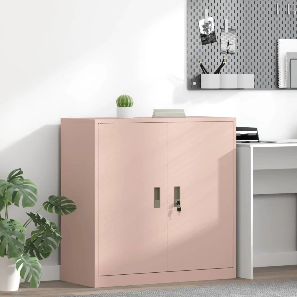 Armadio Rosa 90 x 40 x 90 cm Acciaio CFW7126564