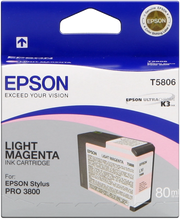 ORIGINAL Epson Cartuccia d'inchiostro magenta (chiaro) C13T580600 T5806 80ml
