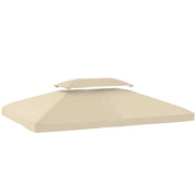Toldo da giardino 4x3 m ¨C Minimal ¨C bianco crema