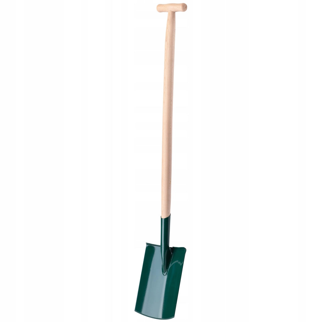 Pala dritta KADAX per scavare e piantare in giardino con manico in legno, 117 cm