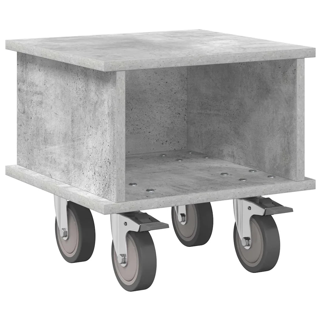 Supporto TV 37 x 35 x 35 cm Grigio cemento Legno ingegnerizzato 891051
