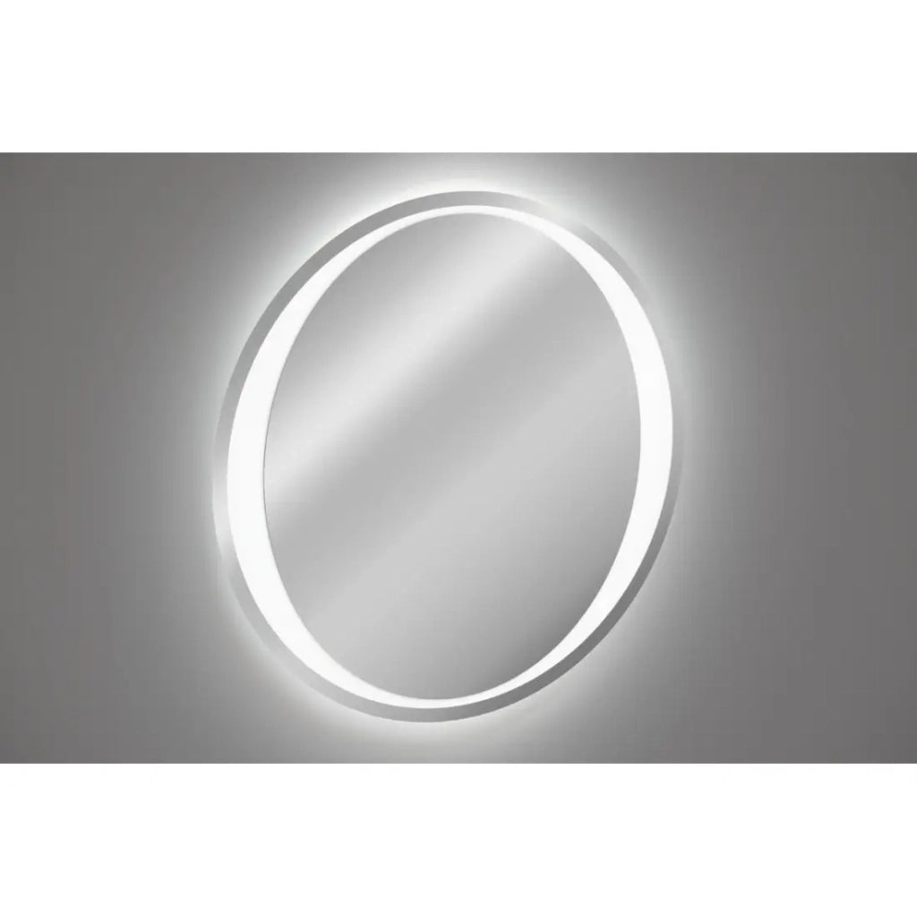 Specchio Bagno LED Rotondo 60 cm Retroilluminazione Bianca Design