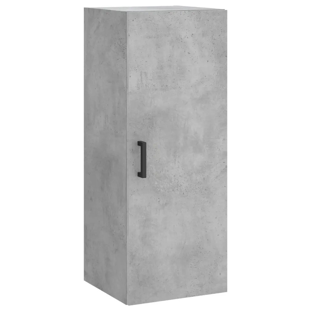 Credenza | Madia | Buffet da pranzo | Armadio da pranzo Grigio Cemento 34,5x34x180 cm in Legno Multistrato