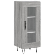 Credenza | Madia | Buffet da pranzo | Armadio da pranzo Grigio Sonoma 34,5x34x90 cm in Legno Multistrato