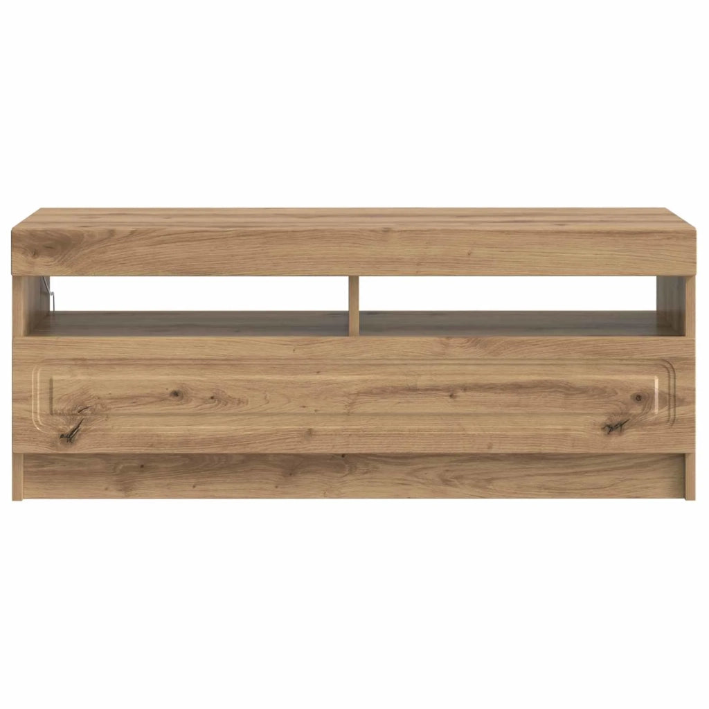 Mobile TV LED Rovere Artigianale Legno ingegnerizzato 897874