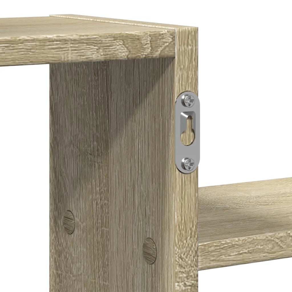 Scaffale a Parete Rovere Sonoma 104x15x49 cm in Truciolato 853202