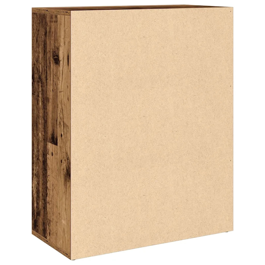 Credenza Legno Antico 60x30x75 cm in Legno Multistrato 855898