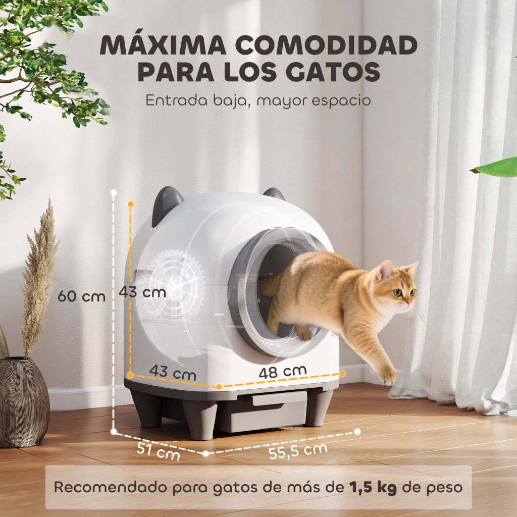Casetta igienica per gatti autopulente ¨C Minimal ¨C 80L