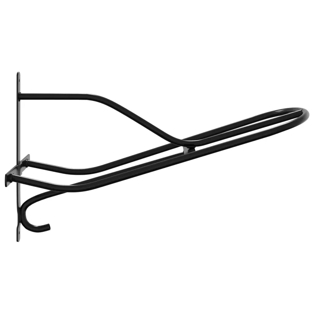 Portasella da Parete Nero in Ferro 172426