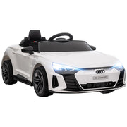 Auto Elettrica Bambini AUDI RS e-tron GT ¨C zephmum ¨C Bianco 103x58x41 cm