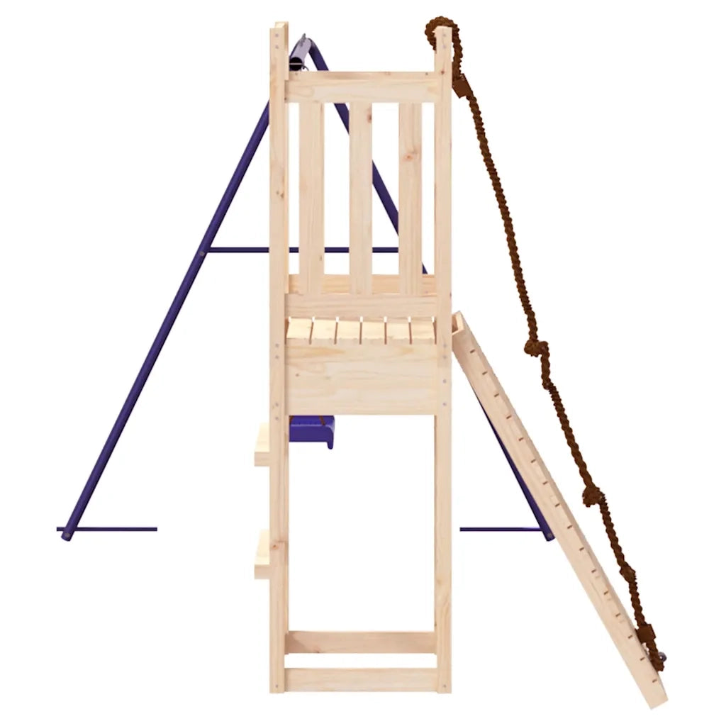 Set da Gioco da Esterno in Legno Massello di Pino 3155948