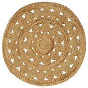 Tappeto Naturale Ø 90 cm Juta 42010809