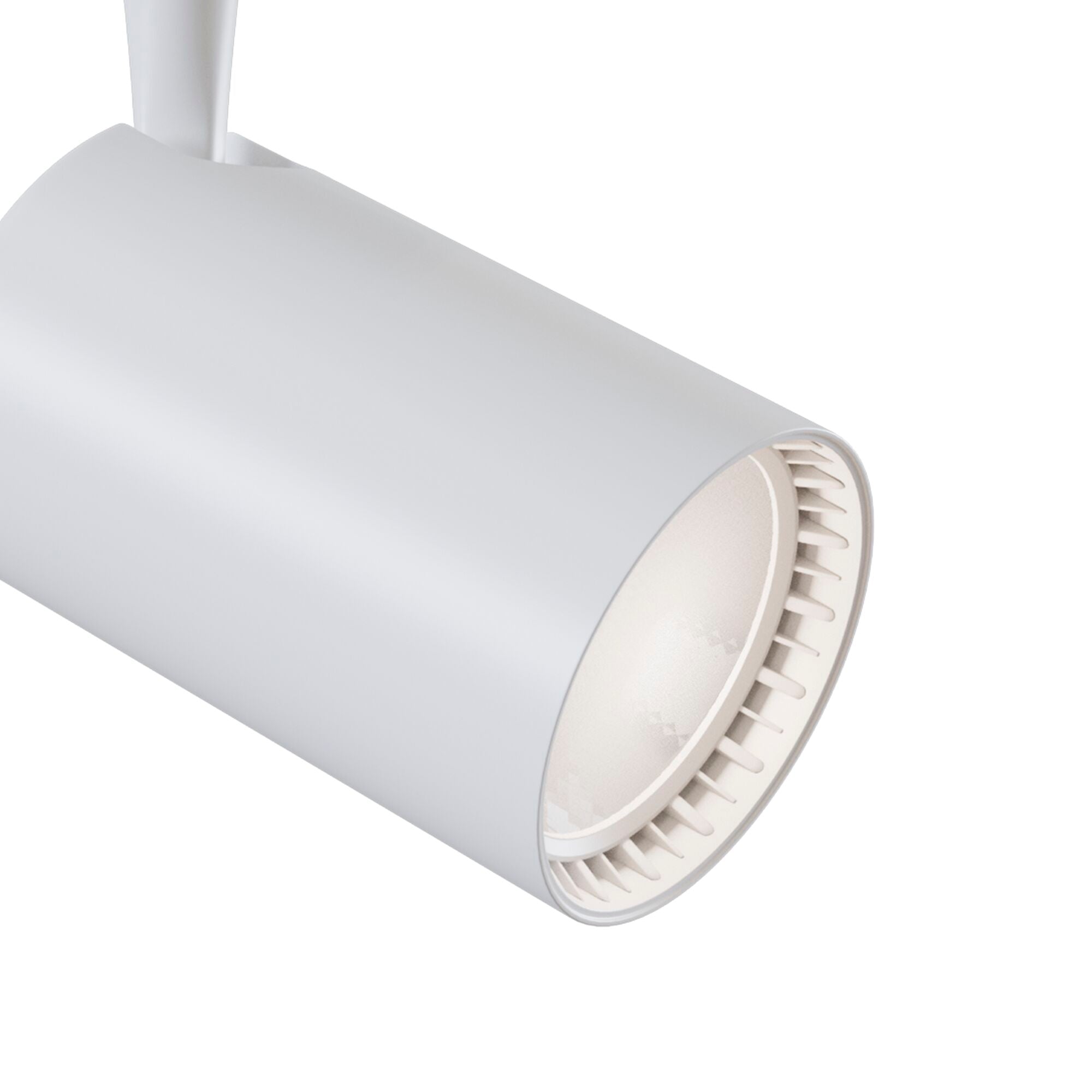 Faretto a LED per Sistema Illuminazione Binario 17W 4000K in Alluminio Vuoro  Bianco