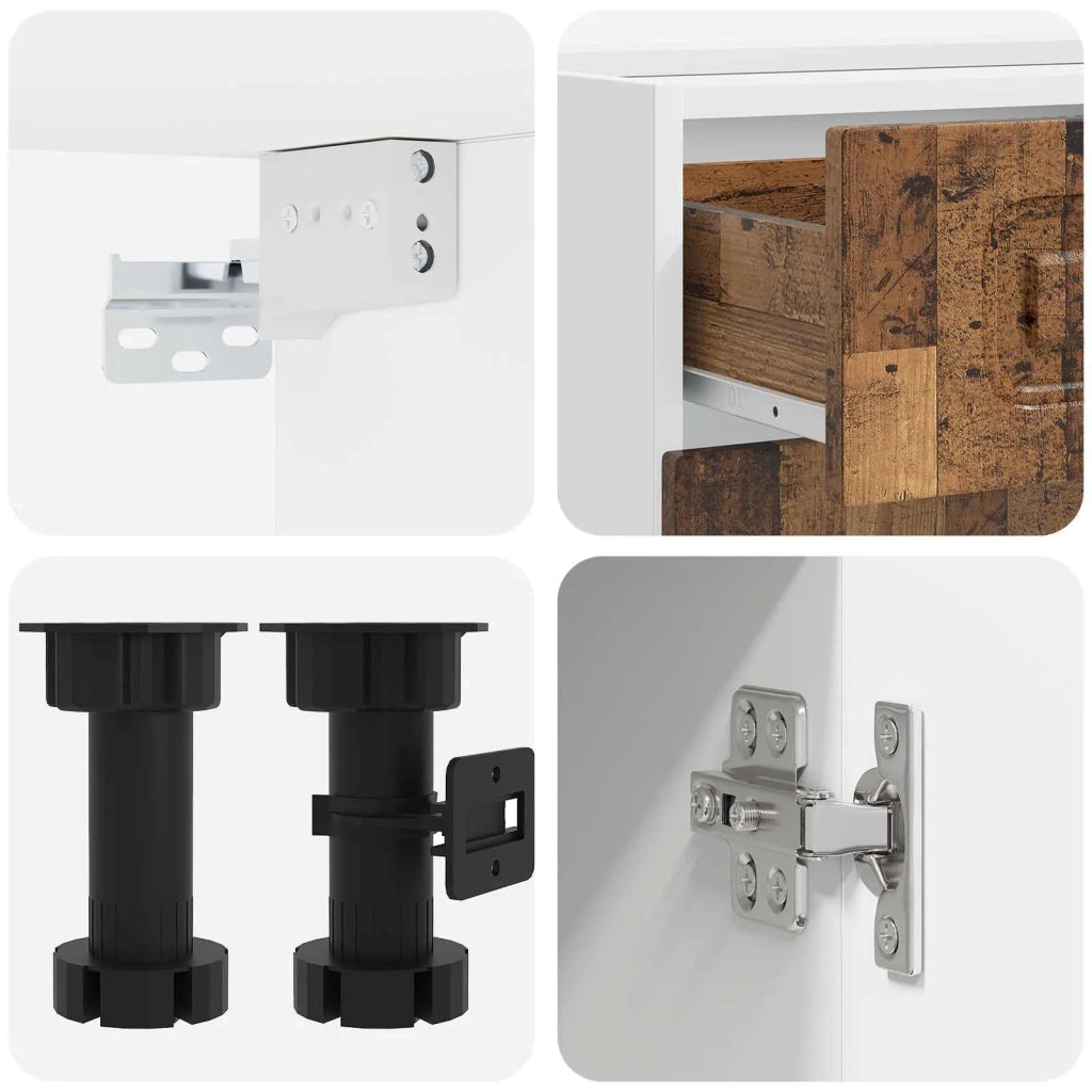 Unità Cucina KALMAR 8 pcs Legno antico Legno ingegnerizzato 3438191