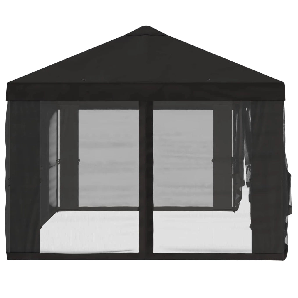 Copertura Gazebo con Pareti Laterali 6 x 3 m Antracite 900412