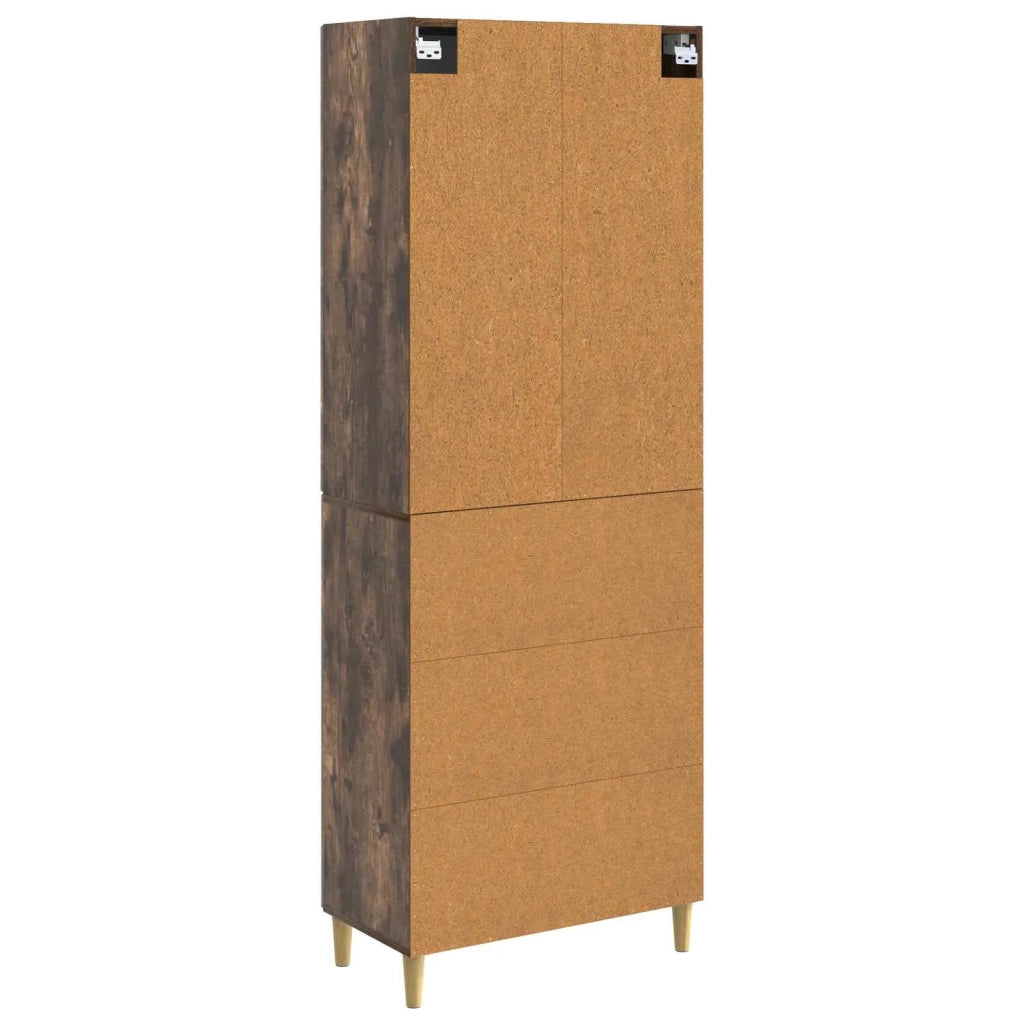 Set di armadi 2 pz Rovere Fumo Legno ingegnerizzato 3416534