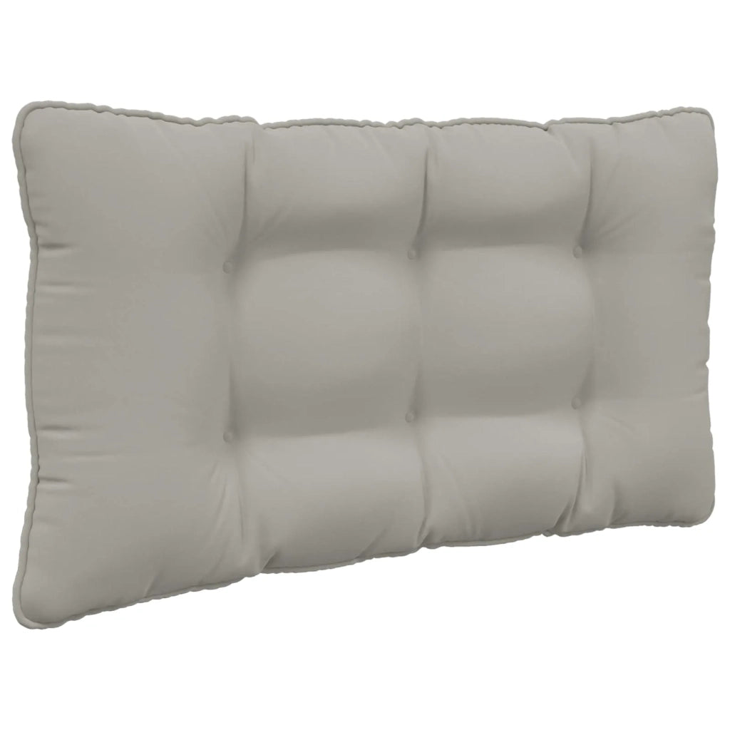 Cuscino per divano da esterno 2 pcs Grigio Poliestere 900898