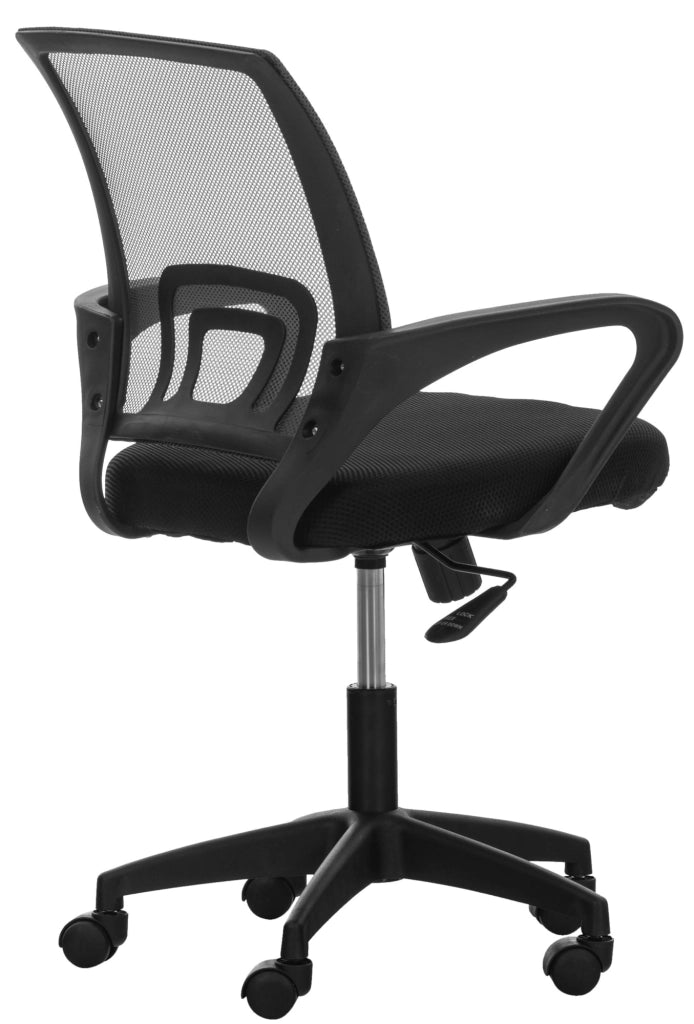 Sedia da ufficio Auburn con ruote nero
