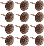 Nagelli decorativi in rame - 100 pezzi - Spiedini per mobili antichi - Decorazione retro - 11 x 16 mm - Metallo duraturo - Spiedini per mobili