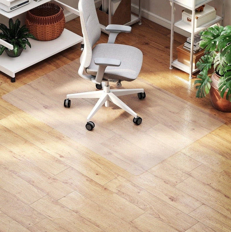 Tappetino trasparente antiscivolo per sedia da ufficio 100x150 cm