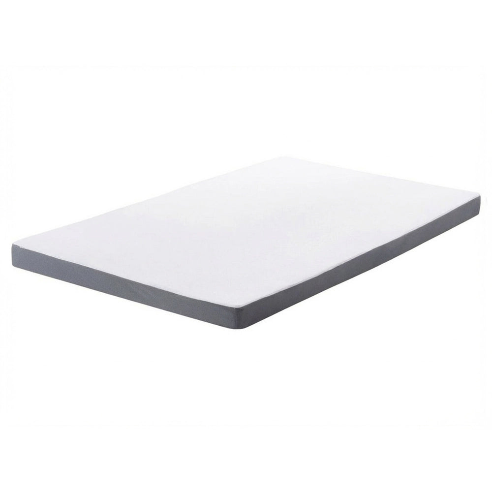 Materasso in schiuma bianca Small 80 x 200 cm Fodera con cerniera