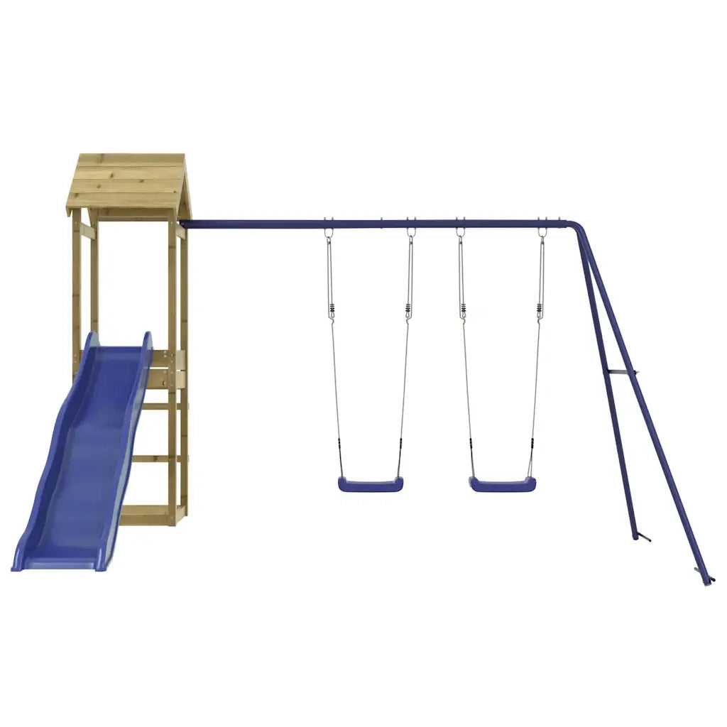 Set da Gioco da Esterno in Legno di Pino Impregnato 3155860
