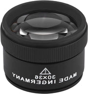 Loupe multifunzionale 30x per l'ispezione di monete, francobolli e oggetti d'antiquariato.