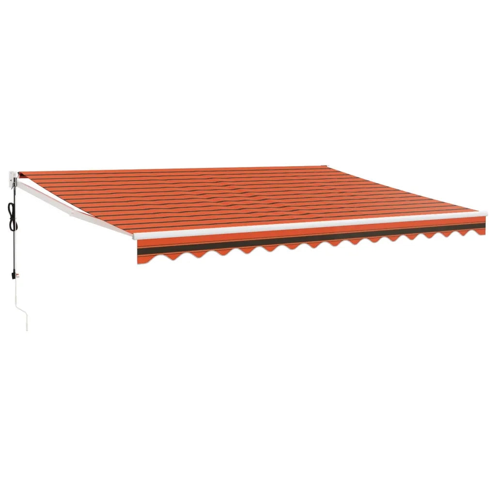 TendaSole Automatica Retrattile Arancione e Marrone 4x3 mcod mxl 126611