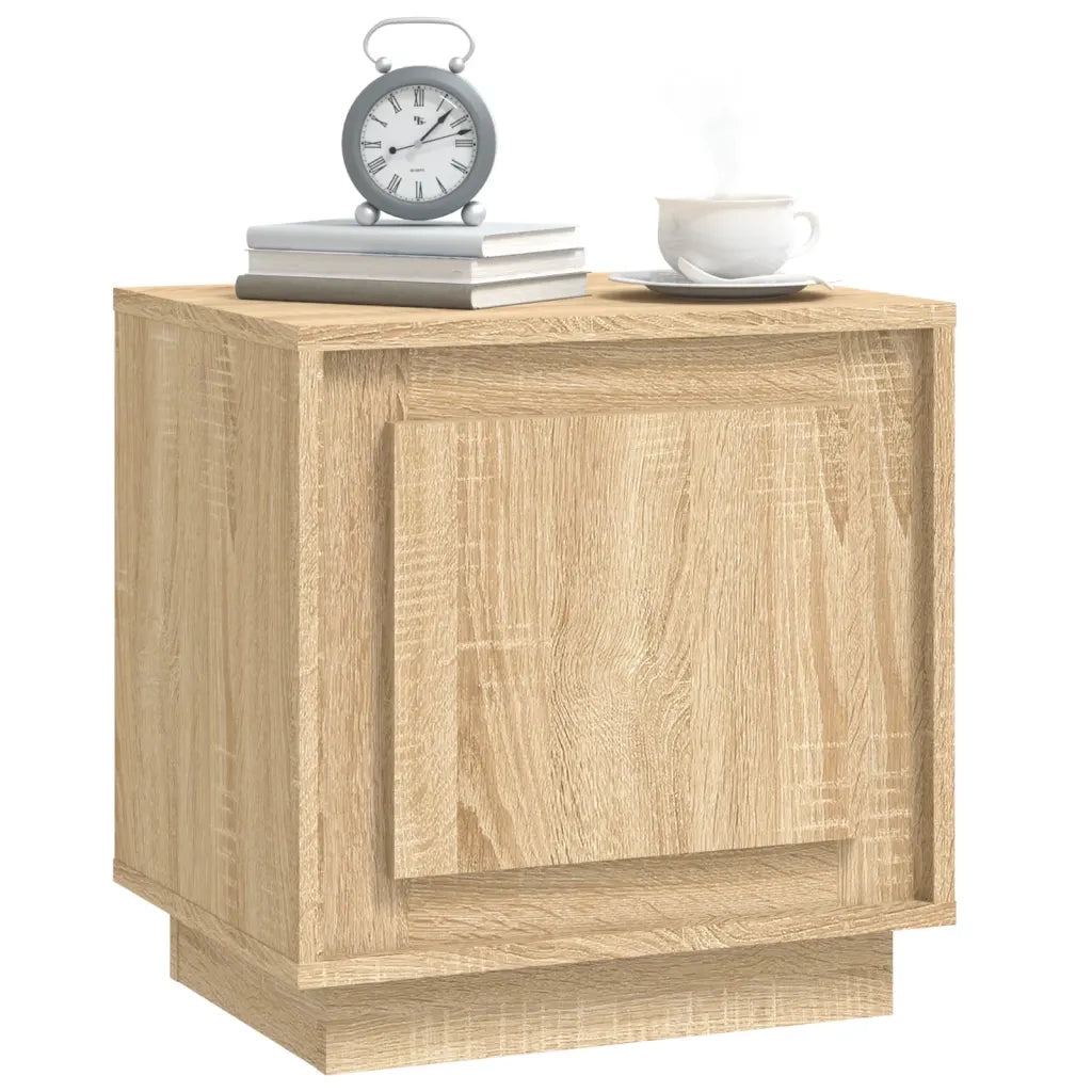 Comodini 2 pz Rovere Sonoma 44x35x45 cm in Legno Multistrato 819843