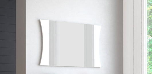 Specchio  110x2x60 cm Arco Bianco Lucido