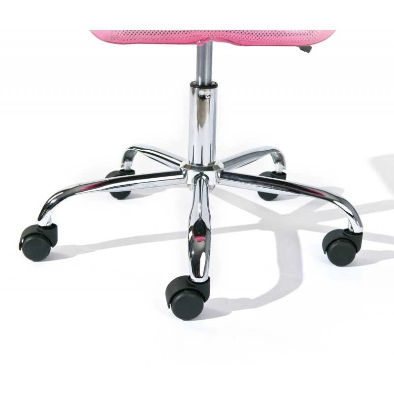 Sedia ufficio Fuxia Inter Link con ruote regolabile in altezza Dim. 43x56x88-98h