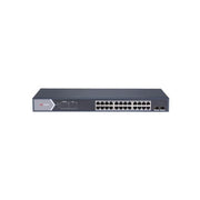 Switch hikvision 24p gigabit poe + 2 uplink gigabit sfp budget poe 225w l2 unmanaged - ds-3e0526p-e/m