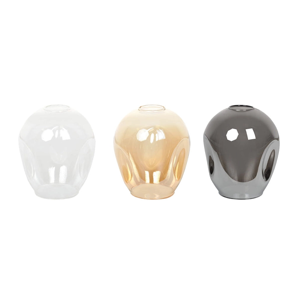Lampadario ragno Emibig Level 3 luci E27 nero miele