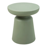 Tavolino/consolle rotondo diametro 44 x 40 cm verde 03_0010833