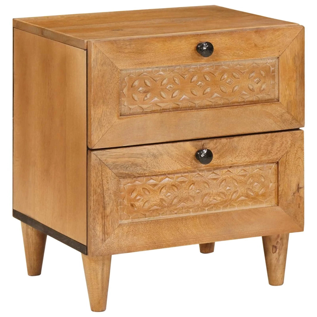 Armadio da Notte Marrone Chiaro 40 x 33 x 46 cm 4018078