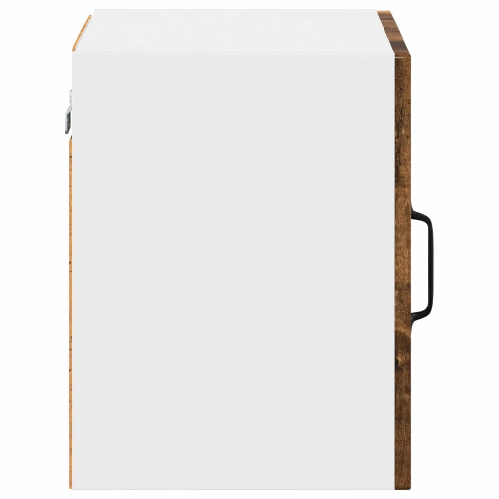 Mobile in vetro da parete LUCCA Rovere Fumo 40 x 31 x 40 cm 884844