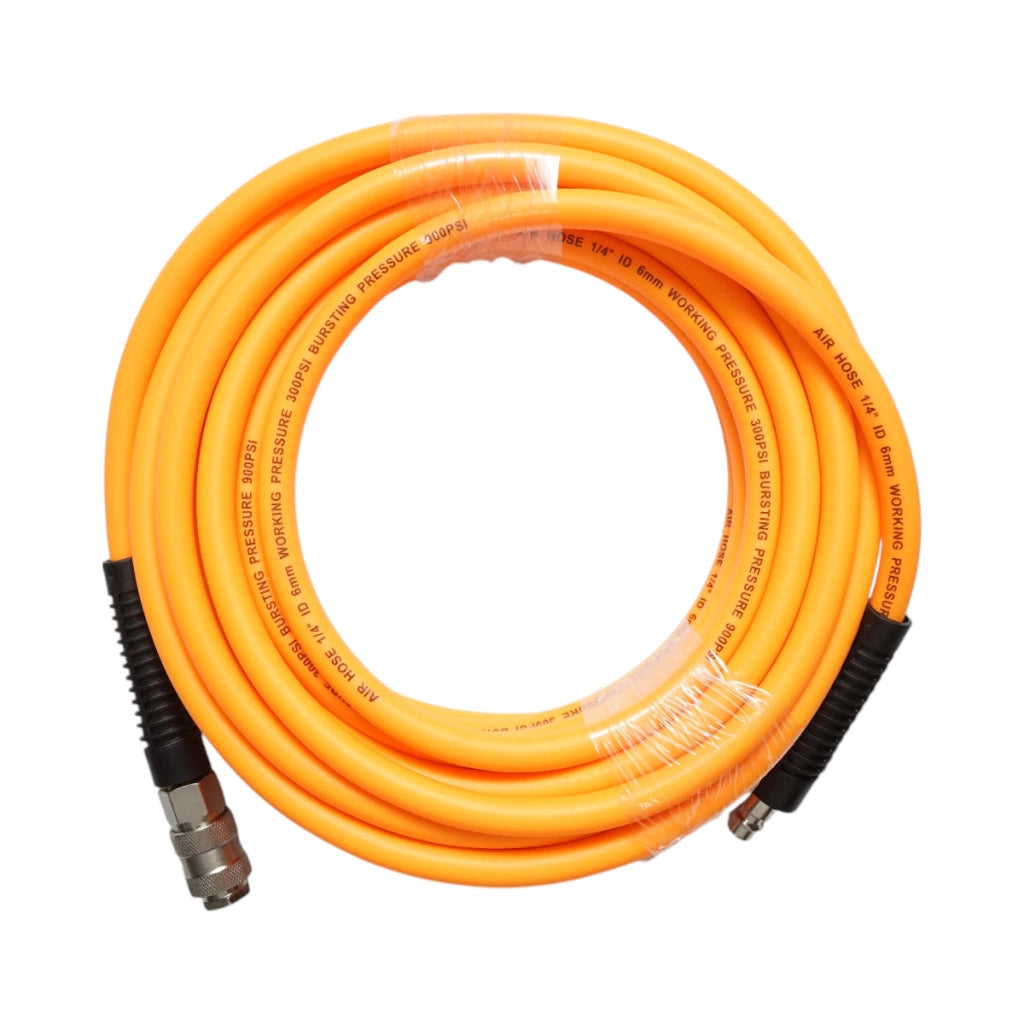 Tubo flessibile professionale per aria compressa in PVC da 10 m e attacco rapido universale Breckner Germany