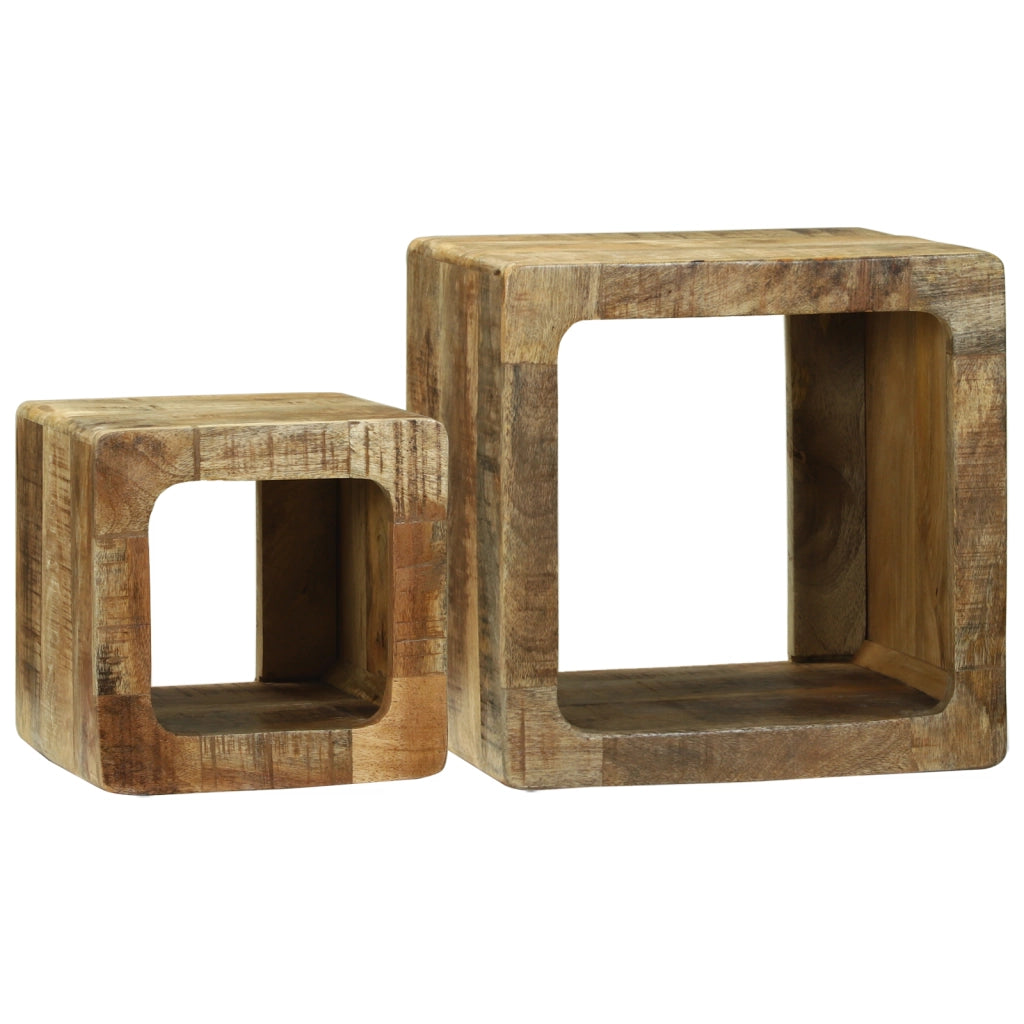 Mobile TV 36x36x30 cm in Legno Massello di Mango