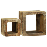 Mobile TV 36x36x30 cm in Legno Massello di Mango