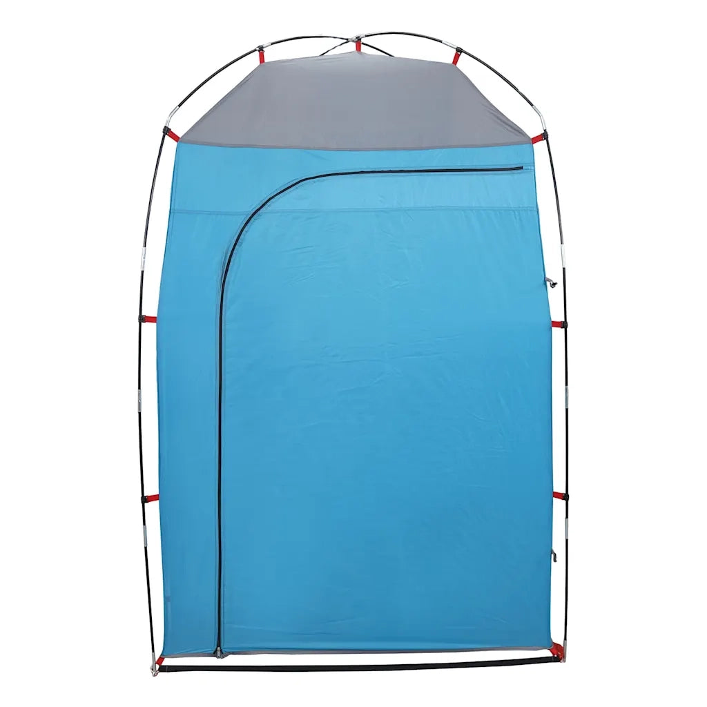 Tenda da Doccia-Tenda Doccia Portatile Blu Impermeabile 535566